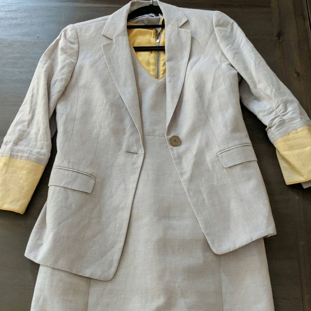 Tahari Dress With Jacket